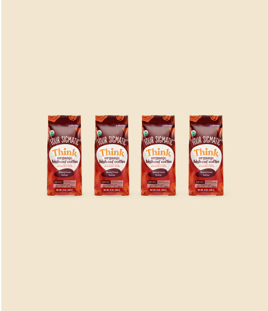 think-ground-hi-caf-coffee-with-lion-s-mane-and-yacon-k1 ThinkGroundHi-Caf4Pack.jpg